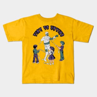 Time to Unwind Mummy Kids T-Shirt